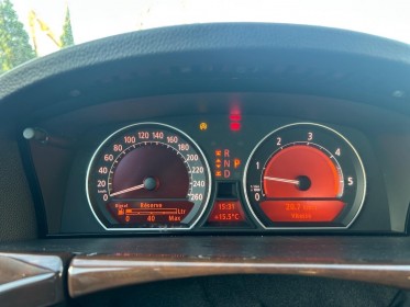 Bmw serie 7 e65/66 730d 231 ch a - sieges electriques en cuir - gps - radars av et ar occasion simplicicar lagny  simplicicar...