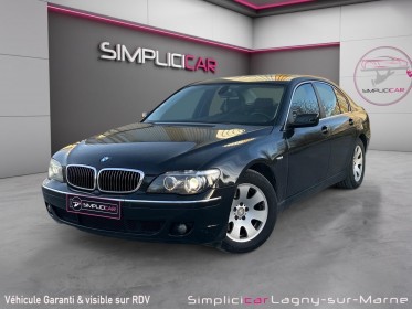 Bmw serie 7 e65/66 730d 231 ch a - sieges electriques en cuir - gps - radars av et ar occasion simplicicar lagny  simplicicar...