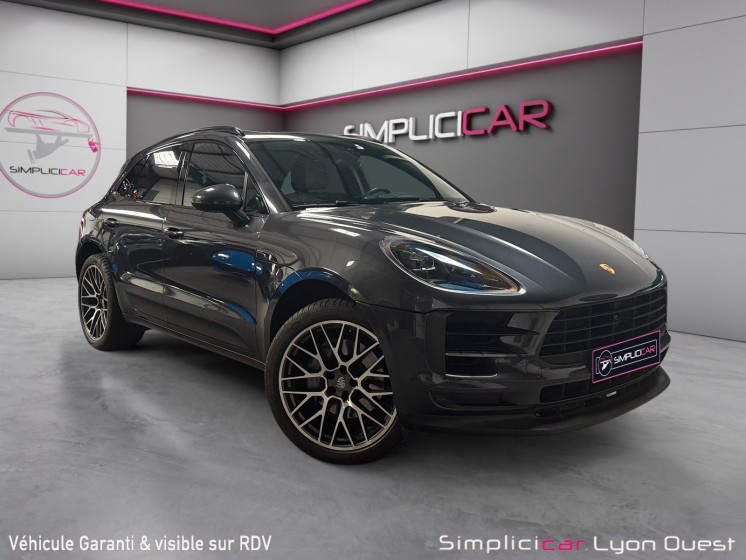 Porsche macan s 3.0 354 ch pdk - pasm - pdls - pse - entretiens porsche - garantie 12 mois occasion simplicicar lyon ouest...