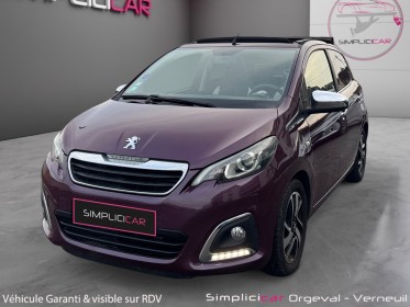 Peugeot 108 1.2 82ch bvm5 allure top / toit ouvrant / camera de recul occasion simplicicar orgeval  simplicicar simplicibike...