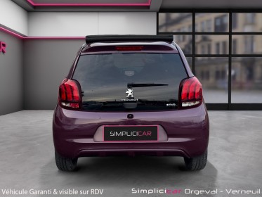 Peugeot 108 1.2 82ch bvm5 allure top / toit ouvrant / camera de recul occasion simplicicar orgeval  simplicicar simplicibike...