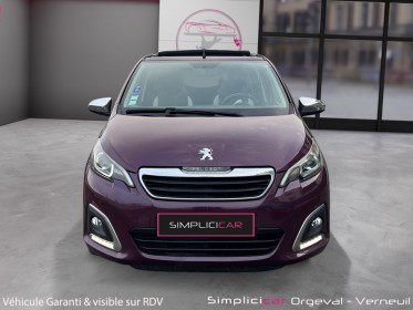 Peugeot 108 1.2 82ch bvm5 allure top / toit ouvrant / camera de recul occasion simplicicar orgeval  simplicicar simplicibike...