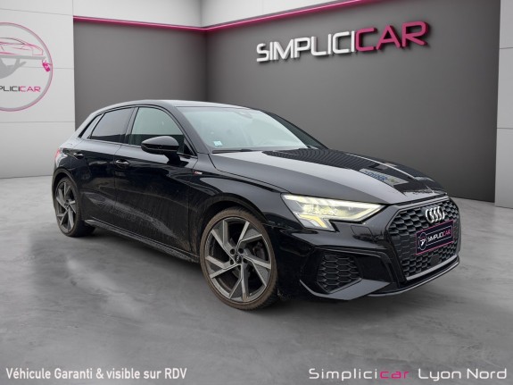 Audi a3 sportback 35 tfsi 150 s line full black virtual cockpit 12 mois garantie occasion simplicicar lyon nord simplicicar...