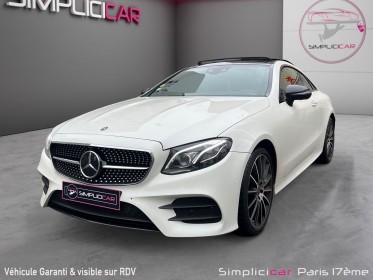 Mercedes classe e 350 d fascination - facture d'achat mercedes- garantie 1 ans occasion paris 17ème (75)(porte maillot)...