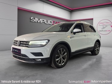Volkswagen tiguan 2.0 tdi 150ch dsg7 carat toit ouvrant regulateur de distance garantie 12 mois occasion montpellier (34)...