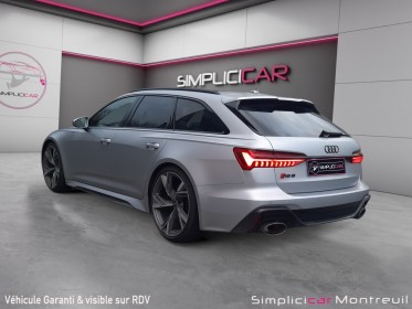 Audi rs6 avant v8 4.0 tfsi 600 tiptronic 8 quattro occasion montreuil (porte de vincennes)(75) simplicicar simplicibike france