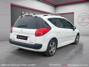 Peugeot 207 sw 1.6 hdi 112ch fap premium clim toit panoramique garantie 12 mois occasion simplicicar bordeaux  simplicicar...