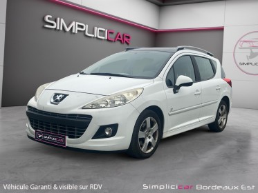 Peugeot 207 sw 1.6 hdi 112ch fap premium clim toit panoramique garantie 12 mois occasion simplicicar bordeaux  simplicicar...