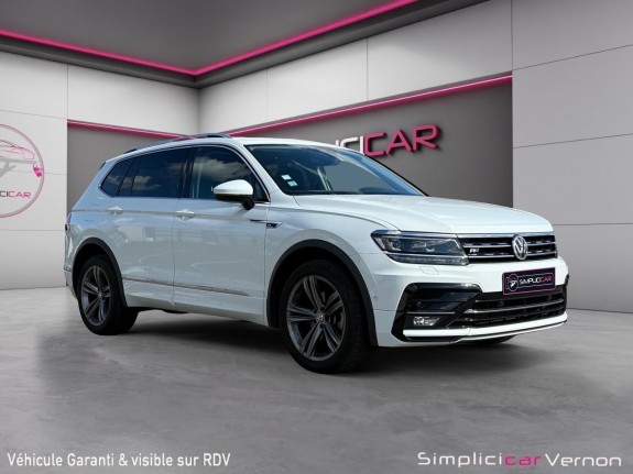 Volkswagen tiguan allspace 2.0 tdi 150 dsg7 ext rline/int carat  7 places  applecarplay  garantie 12 mois occasion...