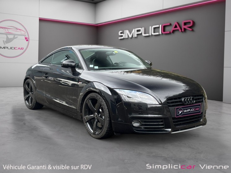 Audi tt coupe v6 3.2 250 quattro s line s-tronic garantie 12 mois occasion simplicicar vienne simplicicar simplicibike france