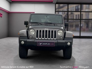 Jeep wrangler 2.8 crd 200 - 4x4 command trac unlimited bva sahara garantie 12 mois occasion simplicicar royan simplicicar...