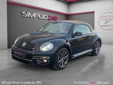 Volkswagen coccinelle cabriolet 1.2 tsi 105 ch bluemotion dsg 7 rapports couture exclusive / entretien à jour / ct ok /......