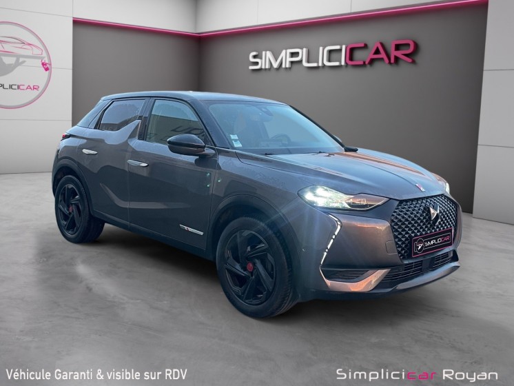 Ds ds3 crossback 1.0 100 ch performance line / entretien exclusif ds / garantie 12 mois occasion simplicicar royan...