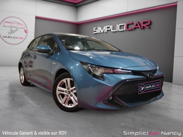 Toyota corolla hybride my20 122h dynamic origine france suivi 100% toyota garantie 12 mois occasion simplicicar nancy...