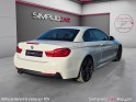 Bmw serie 4 cabriolet f33 lci 420d 190 ch bva8 m sport garantie 12 mois / entretiens complet bmw a jour occasion simplicicar...