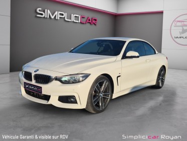 Bmw serie 4 cabriolet f33 lci 420d 190 ch bva8 m sport garantie 12 mois / entretiens complet bmw a jour occasion simplicicar...