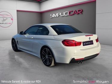 Bmw serie 4 cabriolet f33 lci 420d 190 ch bva8 m sport garantie 12 mois / entretiens complet bmw a jour occasion simplicicar...