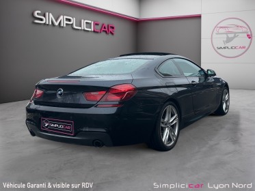 Bmw serie 6 coupe f13 lci 640d 313 ch m sport a pack m complet  garantie 12 mois occasion simplicicar lyon nord simplicicar...
