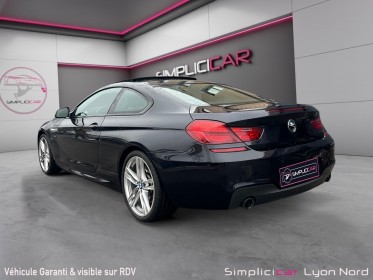 Bmw serie 6 coupe f13 lci 640d 313 ch m sport a pack m complet  garantie 12 mois occasion simplicicar lyon nord simplicicar...