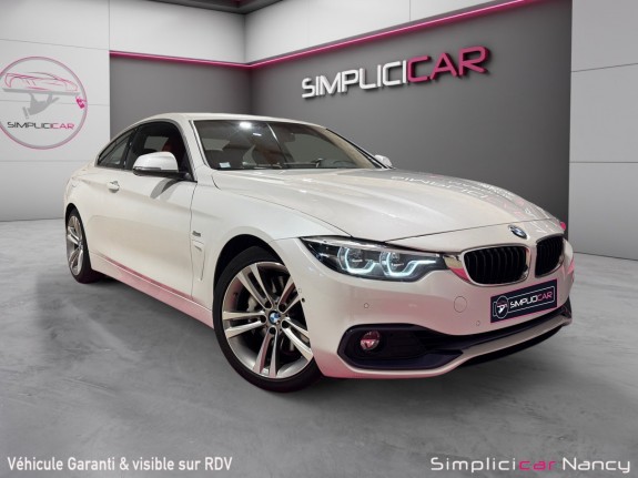Bmw serie 4 coupe f32 lci 440i xdrive 326 ch sportline carplay park assist 2e main garantie 12 mois occasion simplicicar...