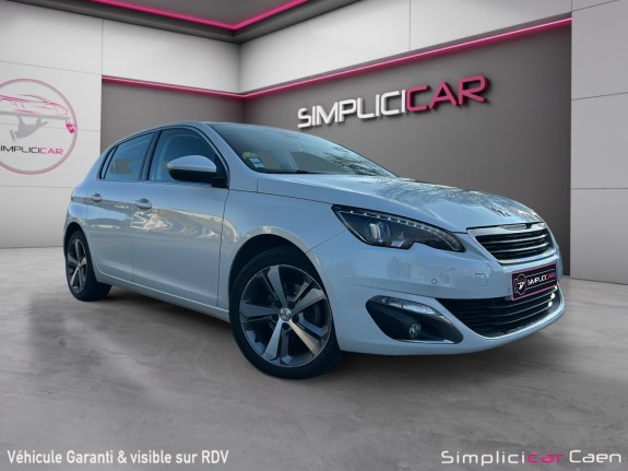 Peugeot 308 1.6 bluehdi 120ch ss bvm6 allure - attelage - garantie 12 mois occasion simplicicar caen  simplicicar...