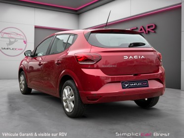 Dacia sandero eco-g 100 expression - garantie 12 mois occasion simplicicar brest simplicicar simplicibike france