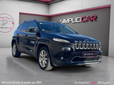 Jeep cherokee 2.0l multijet ii 170 4x4 active drive i limited boite auto  garantie 12 mois occasion simplicicar royan...