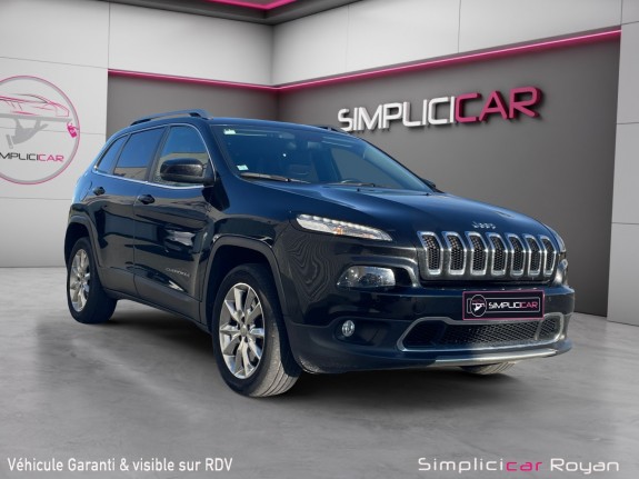 Jeep cherokee 2.0l multijet ii 170 4x4 active drive i limited boite auto  garantie 12 mois occasion simplicicar royan...