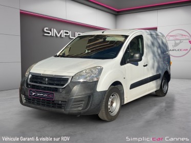 Peugeot partner fourgon standard 1.6 bluehdi 75 bvm5 occasion cannes (06) simplicicar simplicibike france