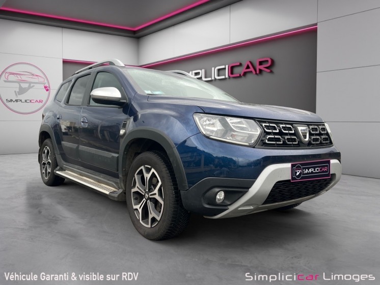 Dacia duster dci 110 4x4 prestige occasion simplicicar limoges  simplicicar simplicibike france
