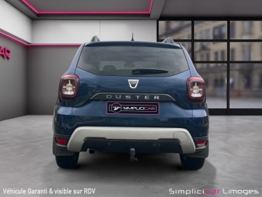 Dacia duster dci 110 4x4 prestige occasion simplicicar limoges  simplicicar simplicibike france