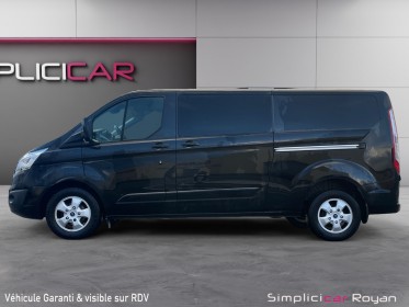 Ford transit custom cabine approfondie 310 l2h1 2.0 tdci 170 ch bva limited / 5 places / entretien à jour / garantie 12 mois...