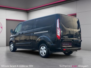Ford transit custom cabine approfondie 310 l2h1 2.0 tdci 170 ch bva limited / 5 places / entretien à jour / garantie 12 mois...