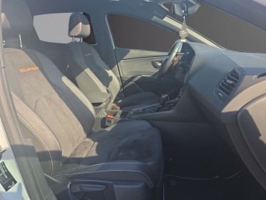 Seat leon 2.0 tsi 290 dsg7 cupra - garantie 12 mois - historique complet - ligne inox avec clapet occasion parc voitures...