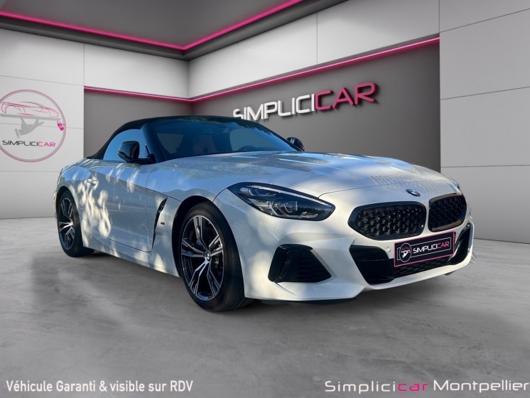 Bmw z4 g29 m performance m 40i 340 ch bva8 toit décapotable cuir cognac garantie 12 mois occasion montpellier (34)...