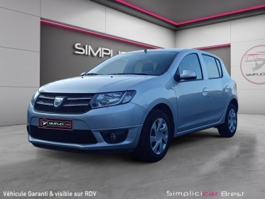 Dacia sandero tce 90 lauréate garantie 12 mois occasion simplicicar brest simplicicar simplicibike france