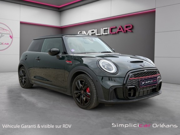 Mini mini jcw phase 3 2.0 231 ch full options harman toit ouvrant carplay tête haute garantie 12 mois occasion simplicicar...