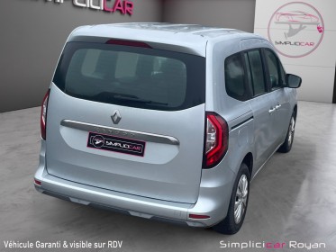 Renault kangoo blue dci 95 zen 5 places garantie 12 mois occasion simplicicar royan simplicicar simplicibike france