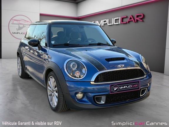Mini cooper s 1.6 184 red hot chili occasion cannes (06) simplicicar simplicibike france