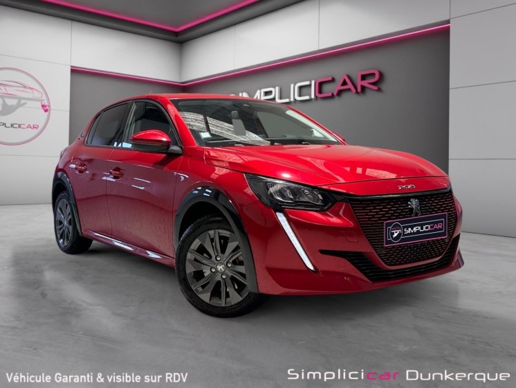 Peugeot 208 electrique 50 kwh 136ch style carplay radar avant arriere gps garantie 12mois occasion simplicicar dunkerque...