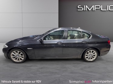 Bmw serie 5 f10 530d 245ch luxe garantie 12 mois occasion montpellier (34) simplicicar simplicibike france
