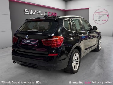Bmw x3 f25 lci sdrive18d 150ch lounge garantie 12 mois occasion montpellier (34) simplicicar simplicibike france