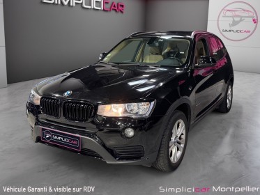 Bmw x3 f25 lci sdrive18d 150ch lounge garantie 12 mois occasion montpellier (34) simplicicar simplicibike france
