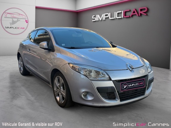 Renault megane iii coupe dci 130 fap eco2 bose euro 5 occasion cannes (06) simplicicar simplicibike france