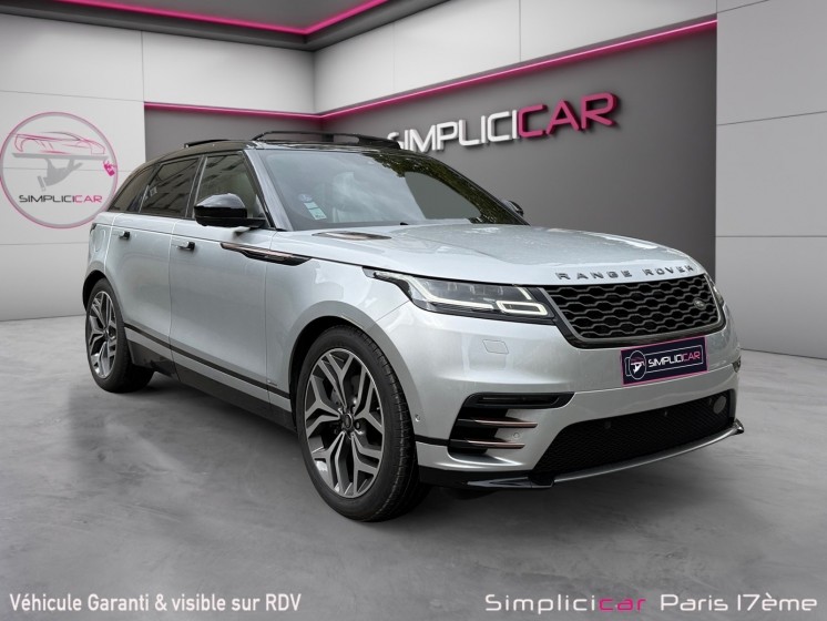 Land rover range rover velar p380 3.0 scv6 r-dynamic/entretien land rover /carplay/sieges chauffant/toit ouvrant/meridian......