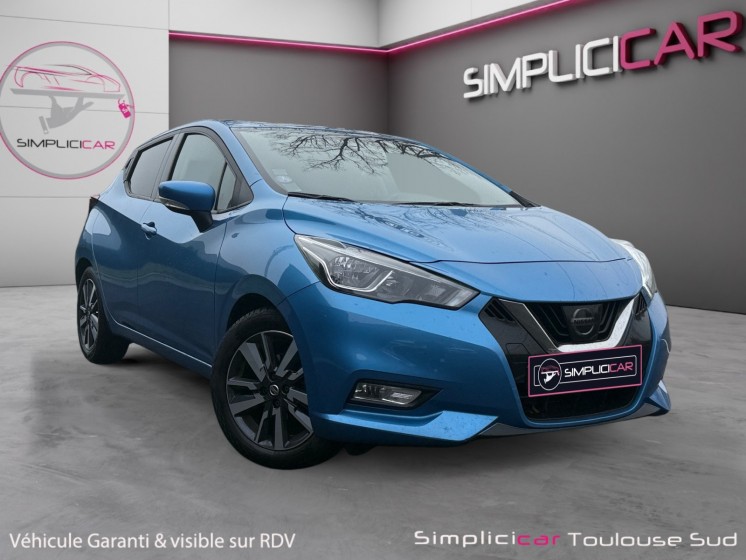 Nissan micra business 2019 ig-t 100 apple carplay jantes alu clim régulateur garantie 12 mois occasion simplicicar toulouse...
