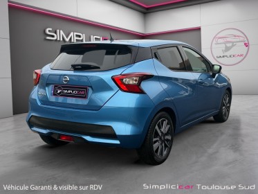 Nissan micra business 2019 ig-t 100 apple carplay jantes alu clim régulateur garantie 12 mois occasion simplicicar toulouse...