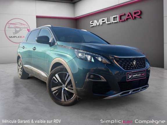 Peugeot 5008 bluehdi 130ch ss  - gt line - toit ouvrant - faible km - carplay - 7 places occasion simplicicar compiegne...