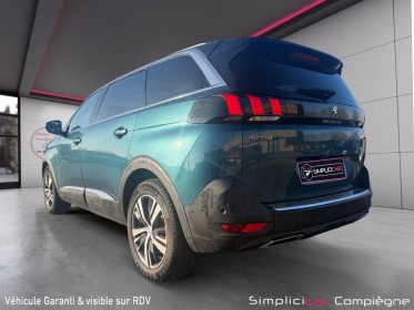 Peugeot 5008 bluehdi 130ch ss  - gt line - toit ouvrant - faible km - carplay - 7 places occasion simplicicar compiegne...