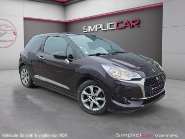 Ds ds 3 puretech 110 ss eat6 so chic garantie 12 mois occasion scl 56 - simplicicar vannes simplicicar simplicibike france